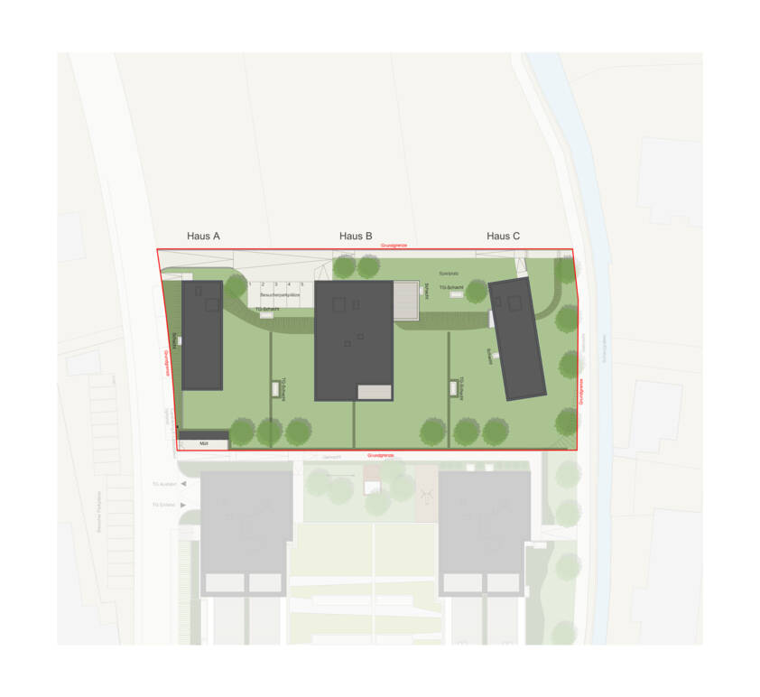 Seeblick II in Lochau Lageplan i+R Wohnbau GmbH