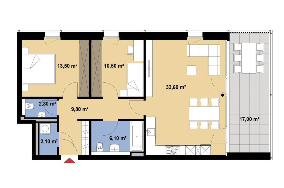 Grundriss Hammerweg Whg 16 Grundriss Hammerweg Whg 16