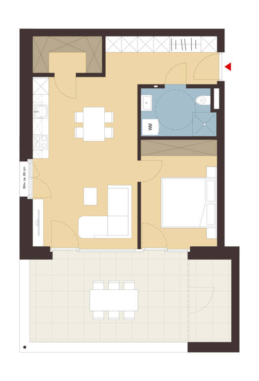 Engelspitz, Sulzberg-Grundriss Whg B01