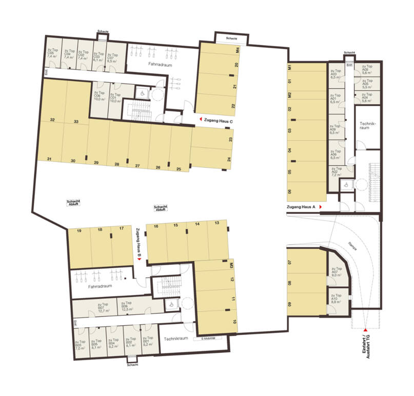 Bifangstrasse, Feldkirch-Tiefgarage