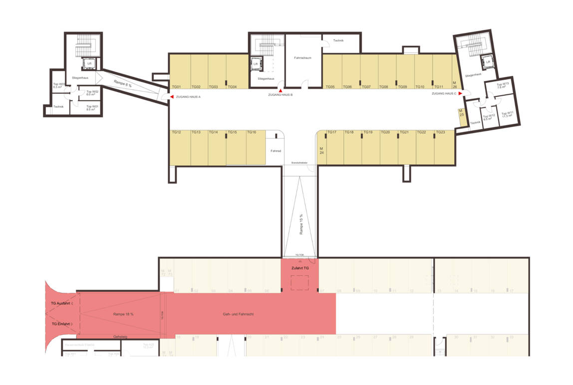 Seeblick II in Lochau Tiefgarage i+R Wohnbau GmbH Seeblick II in Lochau Tiefgarage i+R Wohnbau GmbH