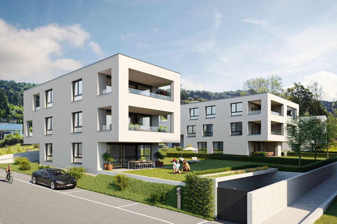 Seeblick II in Lochau Ansicht 01 i+R Wohnbau GmbH