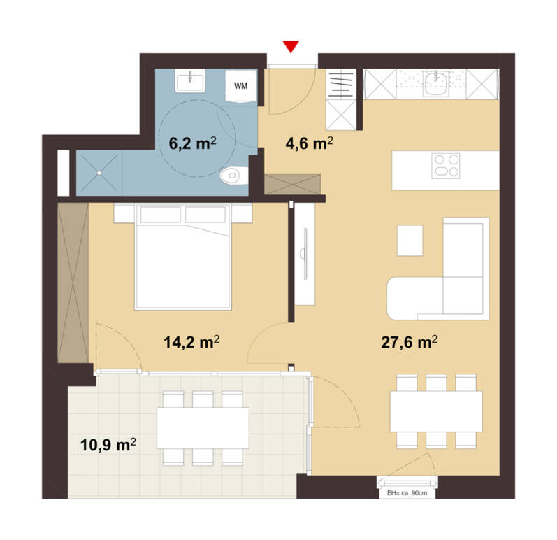 Hofnerfeldweg in Frastanz Whg B02 i+R Wohnbau GmbH Hofnerfeldweg in Frastanz Whg B02 i+R Wohnbau GmbH