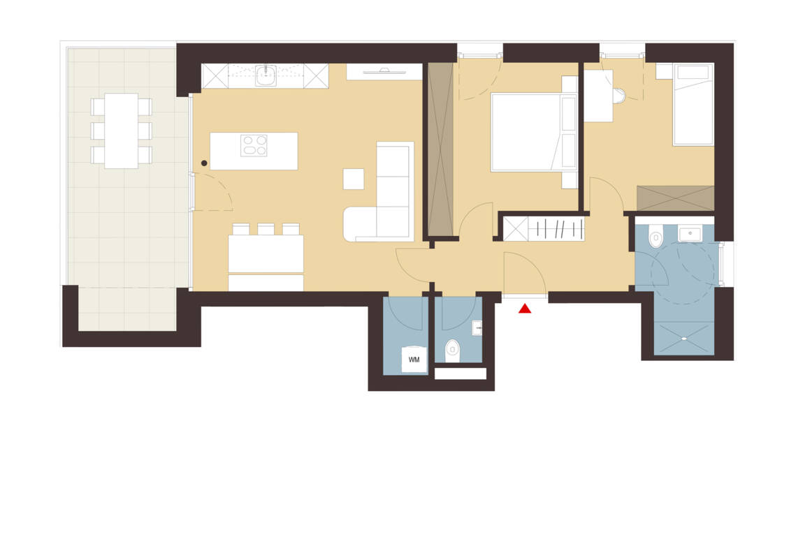 Fallenberggasse, Dornbirn-Grundriss Whg Top A05 Fallenberggasse, Dornbirn-Grundriss Whg Top A05