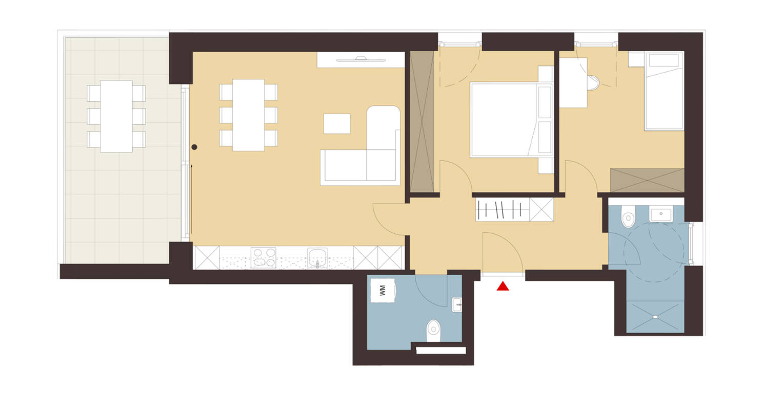 Fallenberggasse, Dornbirn-Grundriss Whg Top A05 Fallenberggasse, Dornbirn-Grundriss Whg Top A05