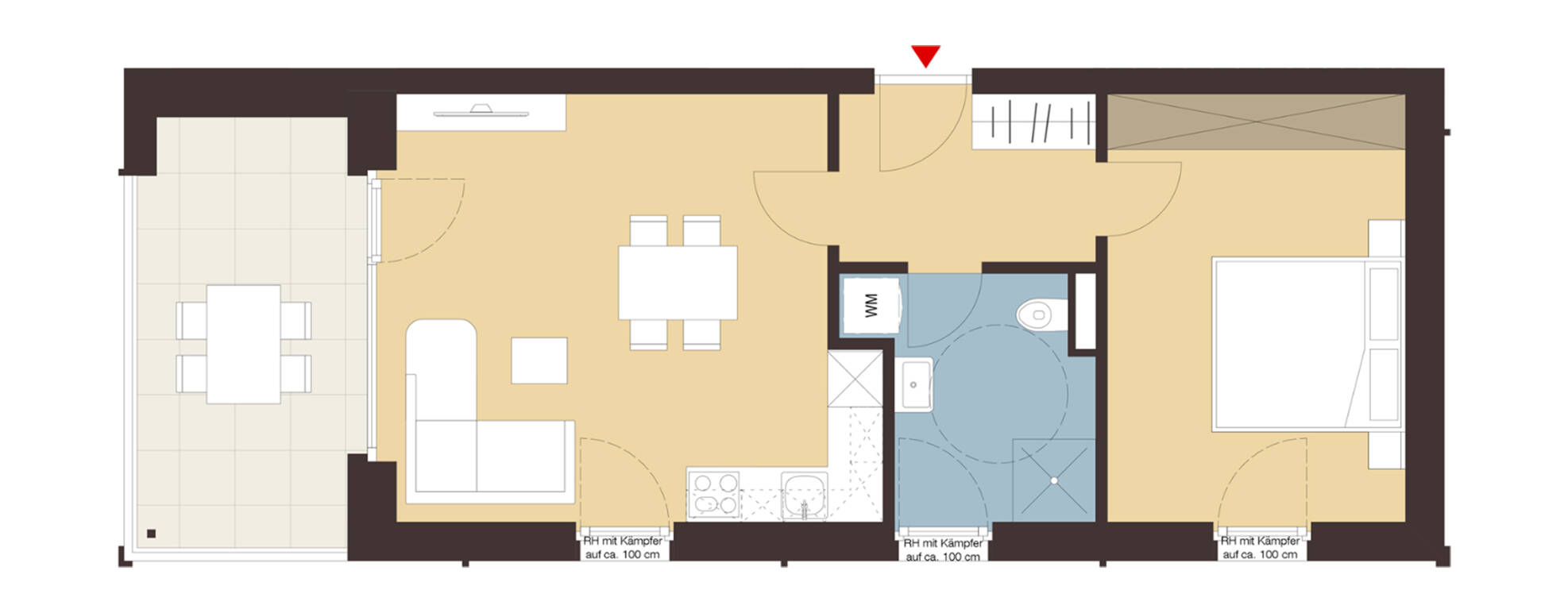 Auf dem Buehel, Wolfurt-Grundriss Whg B06 Auf dem Buehel, Wolfurt-Grundriss Whg B06