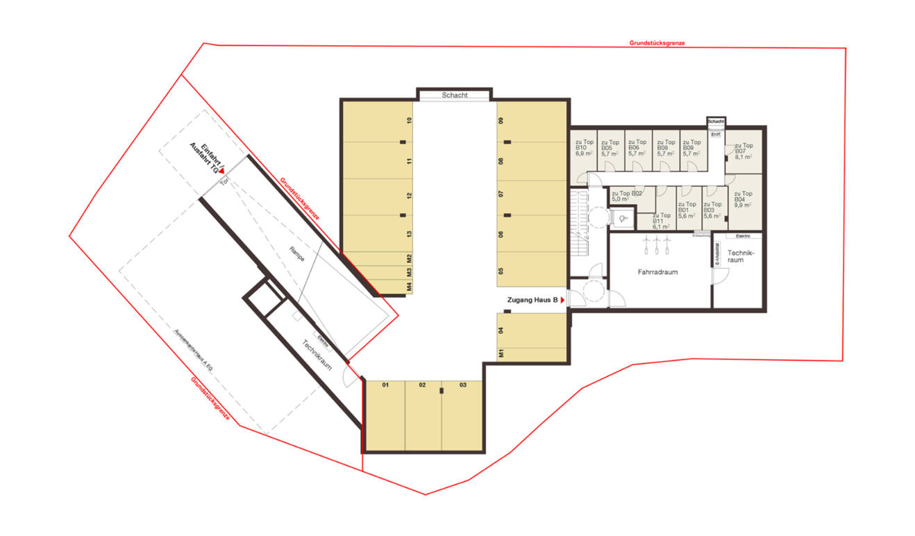 Grabenweg, Dornbirn-Tiefgarage Grabenweg, Dornbirn-Tiefgarage