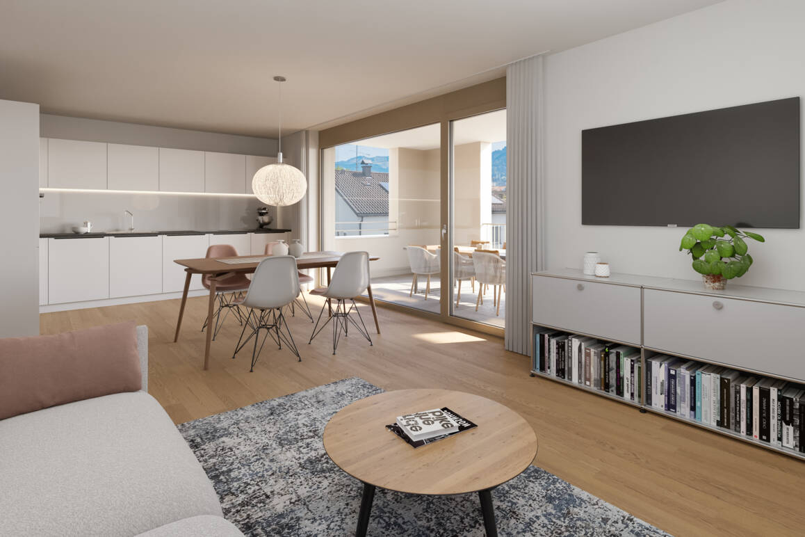 Grabenweg, Dornbirn-Innenraum-Whg B10