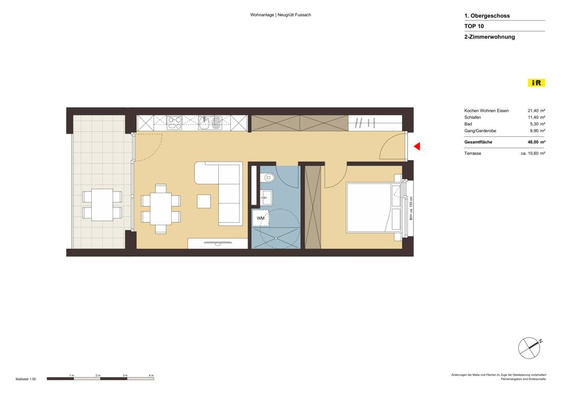 Grundriss Whg 10 Neugrütt Fußach Grundriss Whg 10 Neugrütt Fußach
