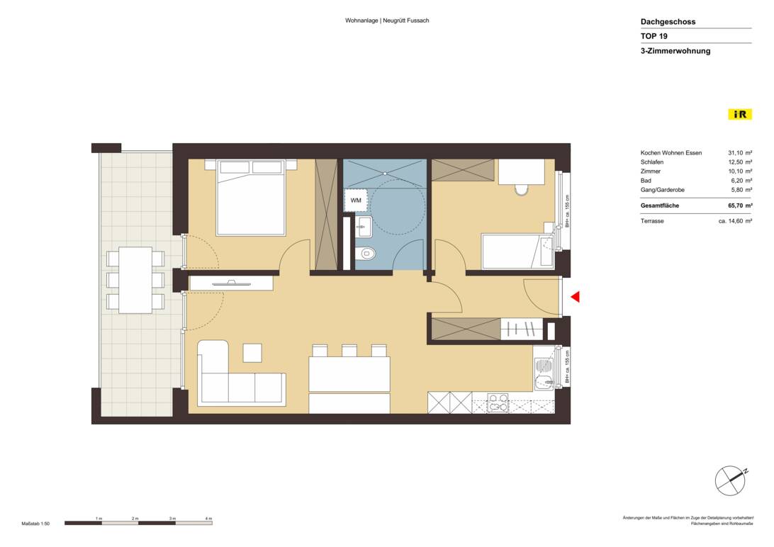 Grundriss Whg 19 Neugrütt Fußach Grundriss Whg 19 Neugrütt Fußach