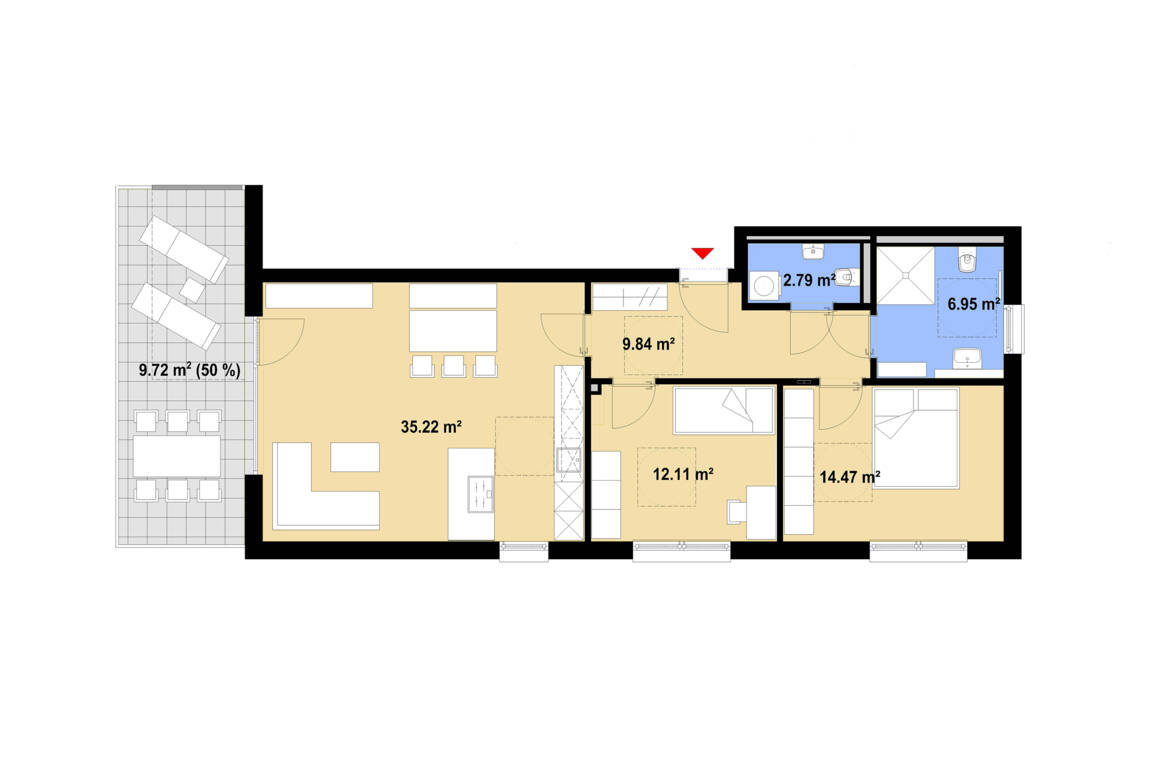 Grundriss C24 | Bad Wörishofen, Obere Mühlstraße Grundriss C24 | Bad Wörishofen, Obere Mühlstraße