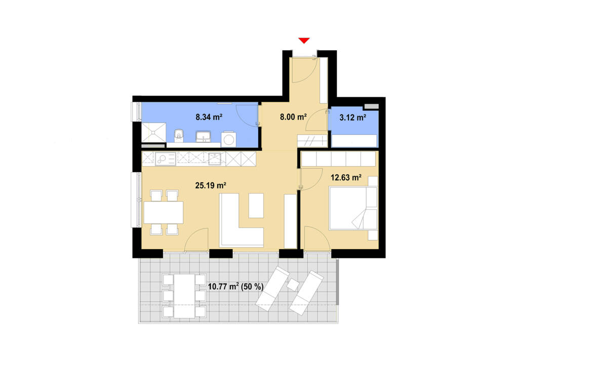 Grundriss C25 | Bad Wörishofen, Obere Mühlstraße Grundriss C25 | Bad Wörishofen, Obere Mühlstraße