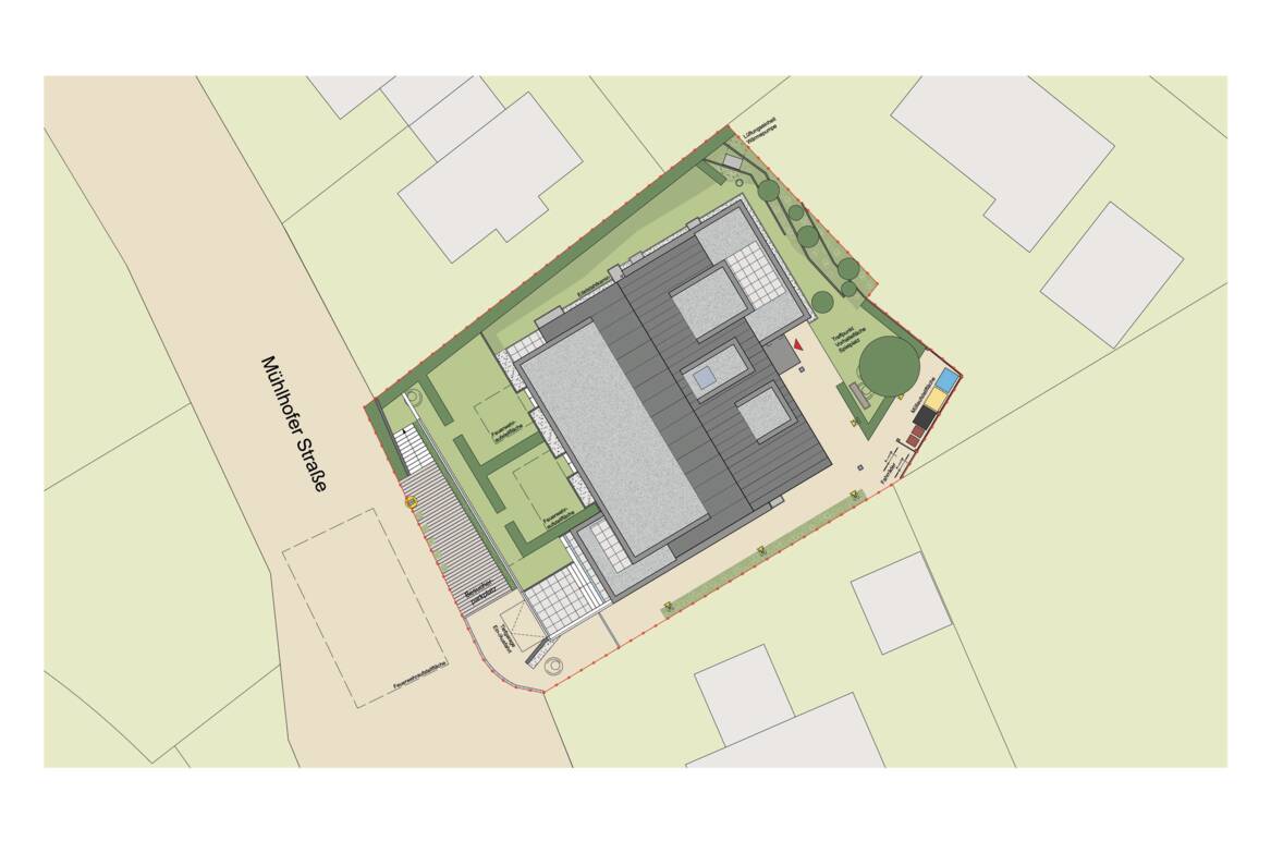 Mühlhofer Straße Daisendorf Lageplan