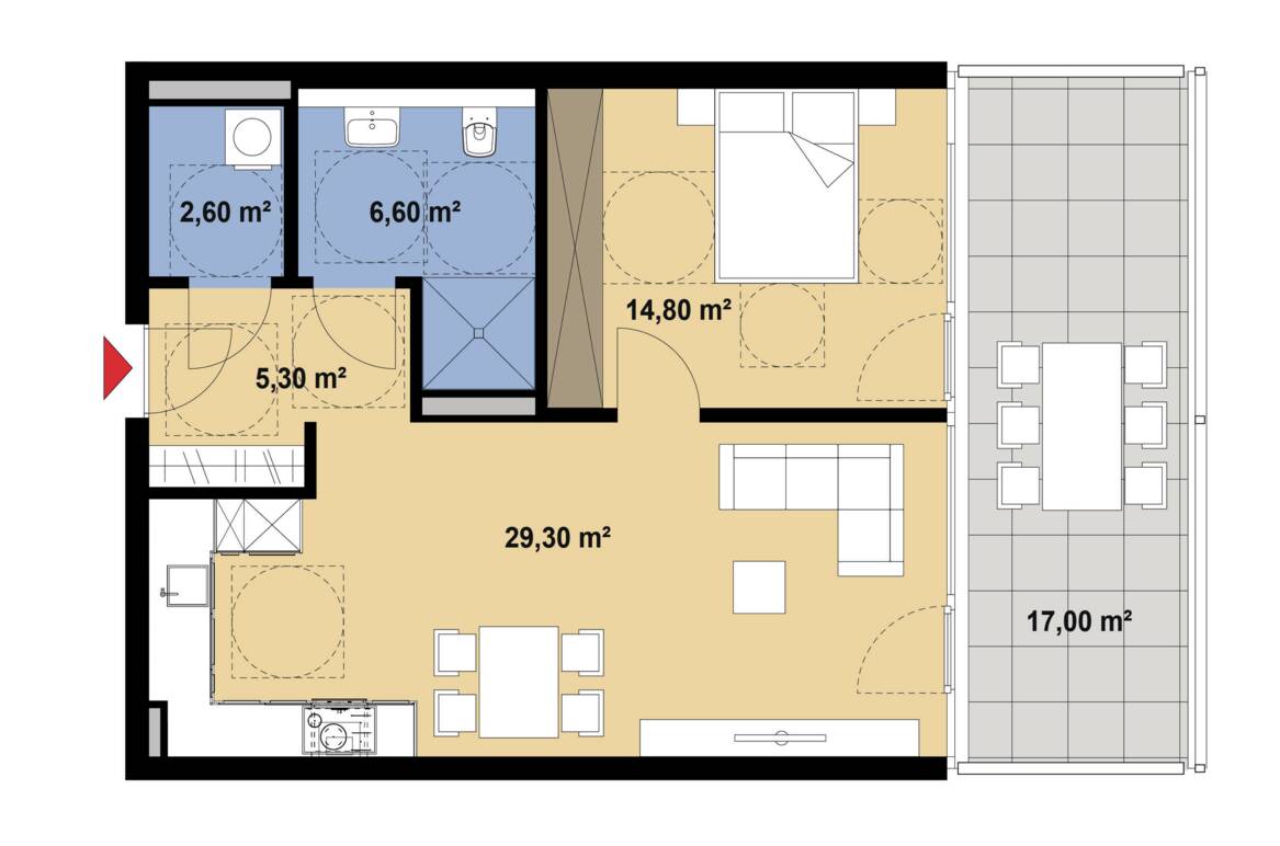 Grundriss Hammerweg Whg 08 Grundriss Hammerweg Whg 08