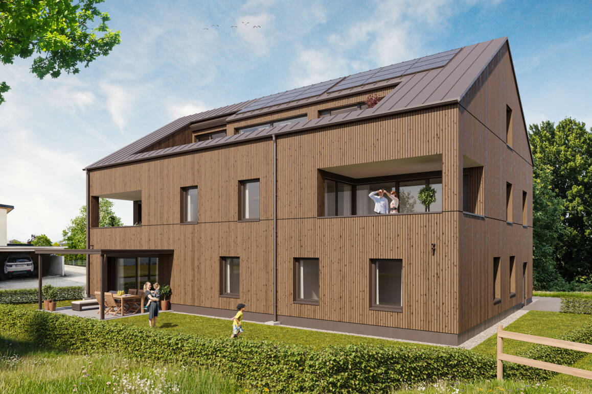 Mehrfamilienhaus 1 Hofnerfeldweg Frastanz Südansicht