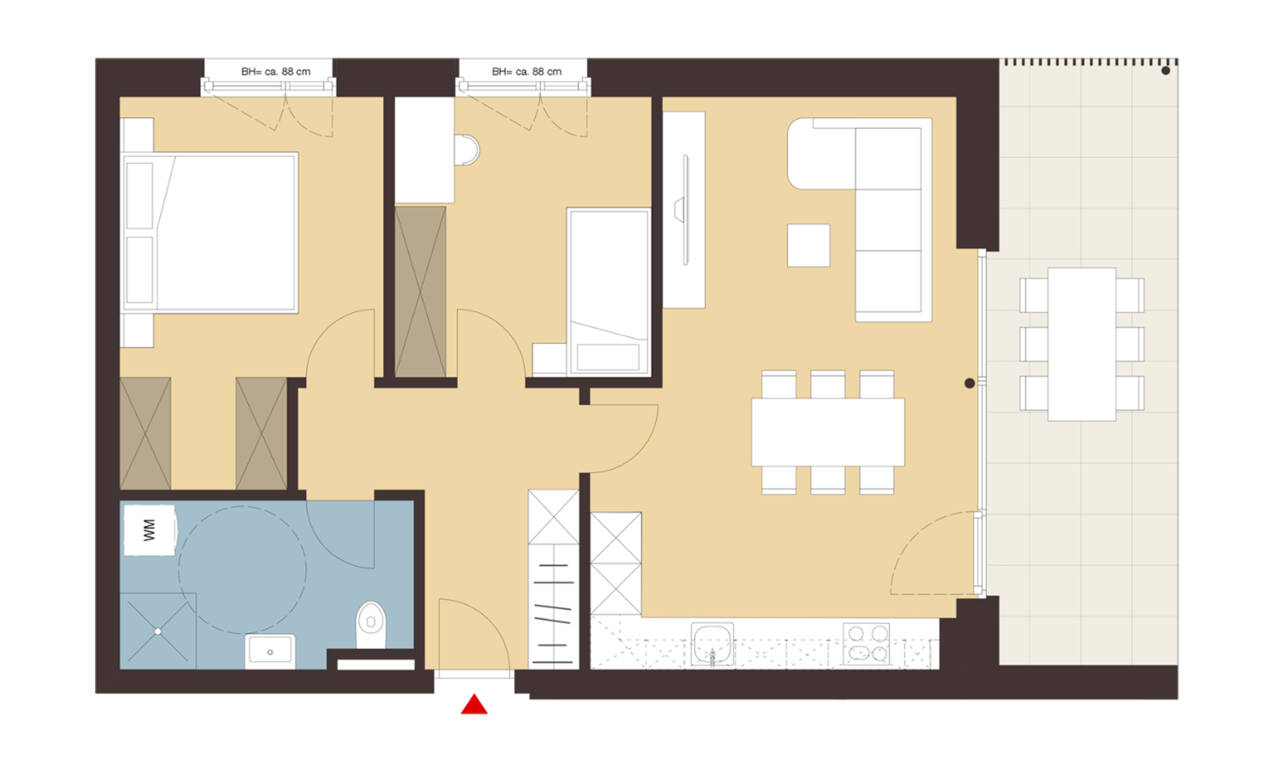 Weidenweg,Dornbirn-Grundriss Whg 01 Weidenweg,Dornbirn-Grundriss Whg 01
