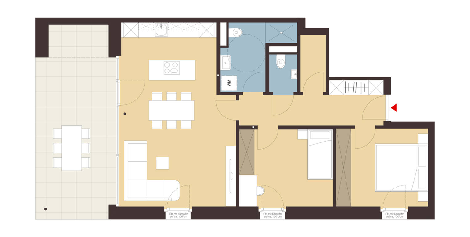 Bifangstrasse, Feldkirch-Whg B02 Bifangstrasse, Feldkirch-Whg B02