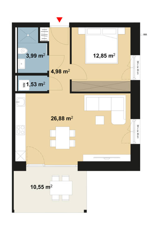 Haus A - Wohnung 04-Erdgeschoss Haus A - Wohnung 04-Erdgeschoss