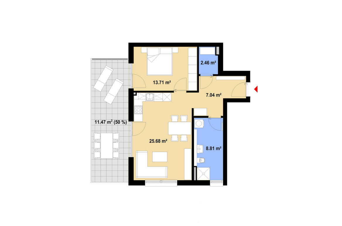 Grundriss A05 | Bad Wörishofen, Obere Mühlstraße Grundriss A05 | Bad Wörishofen, Obere Mühlstraße