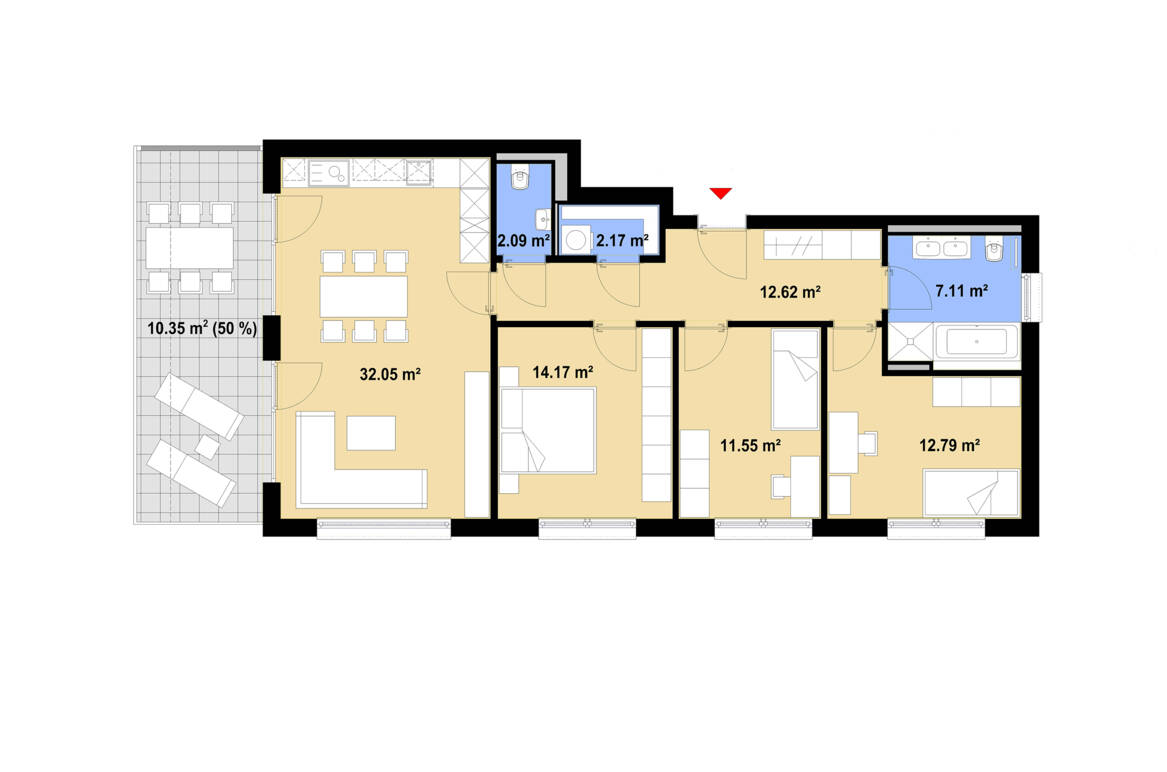 Grundriss B15 | Bad Wörishofen, Obere Mühlstraße Grundriss B15 | Bad Wörishofen, Obere Mühlstraße