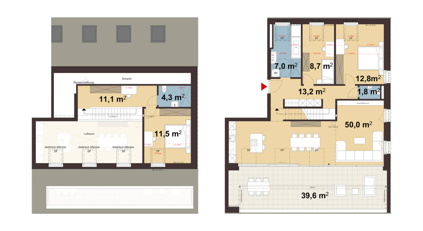 Wohnanlage Ringstraße, Feldkirch - Grundriss Whg B08