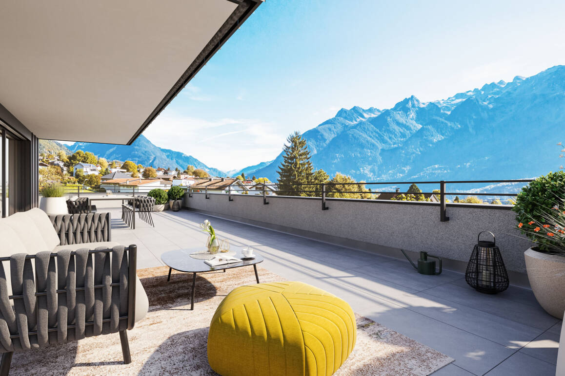 Tranglweg, Nüziders - Ausblick 02 Whg 07 Tranglweg, Nüziders - Ausblick 02 Whg 07