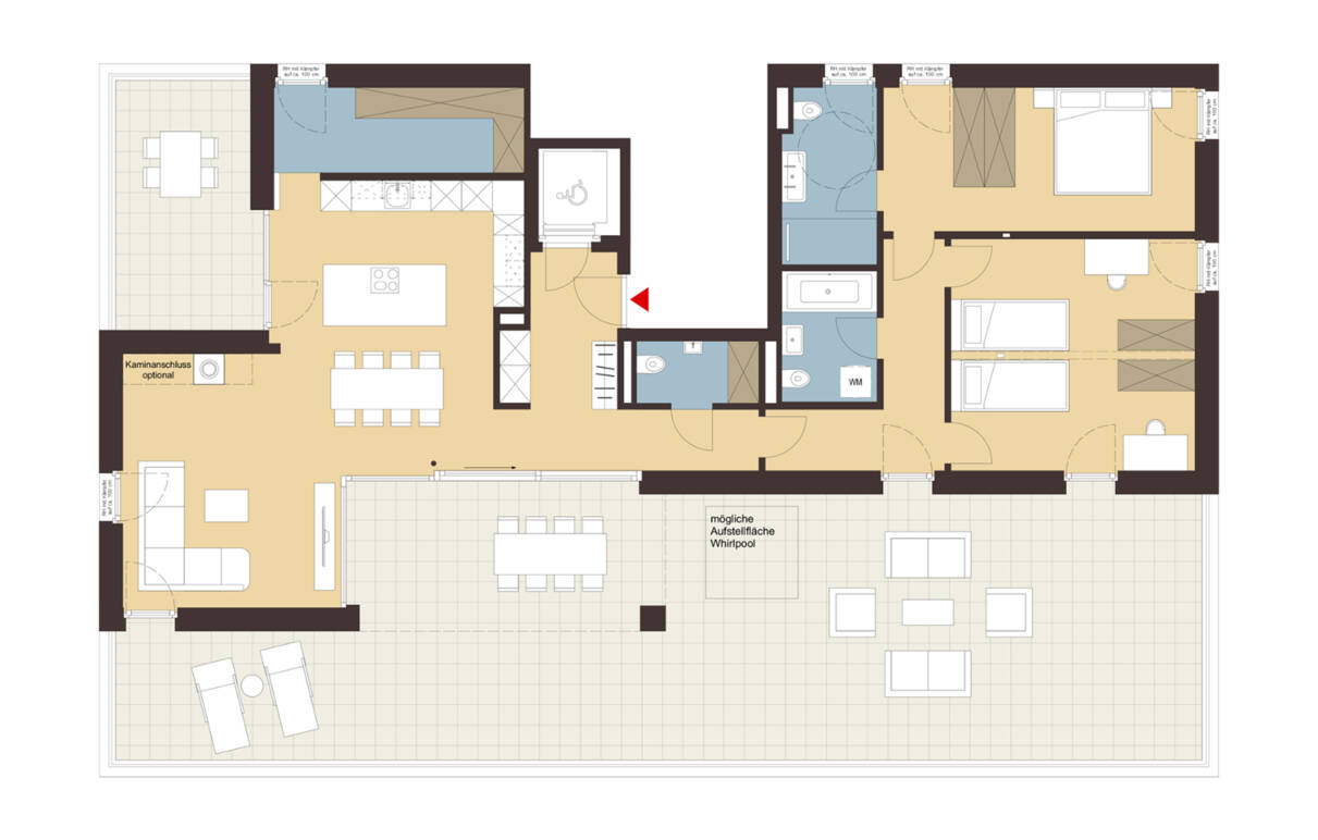 Nachbauerstraße, Dornbirn-Grundriss Whg B09 Nachbauerstraße, Dornbirn-Grundriss Whg B09