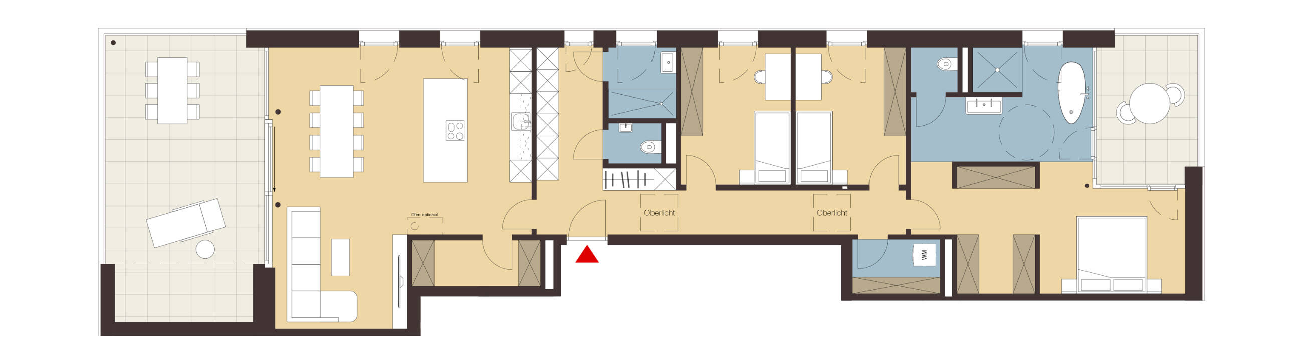 Fallenberggasse, Dornbirn-Grundriss Whg Top B12