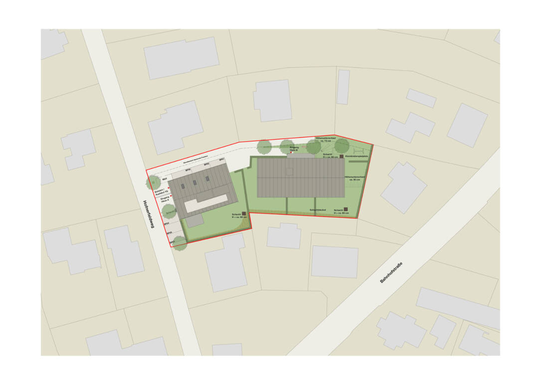 Wohnanlage Hofnerfeldweg Lageplan Wohnanlage Hofnerfeldweg Lageplan