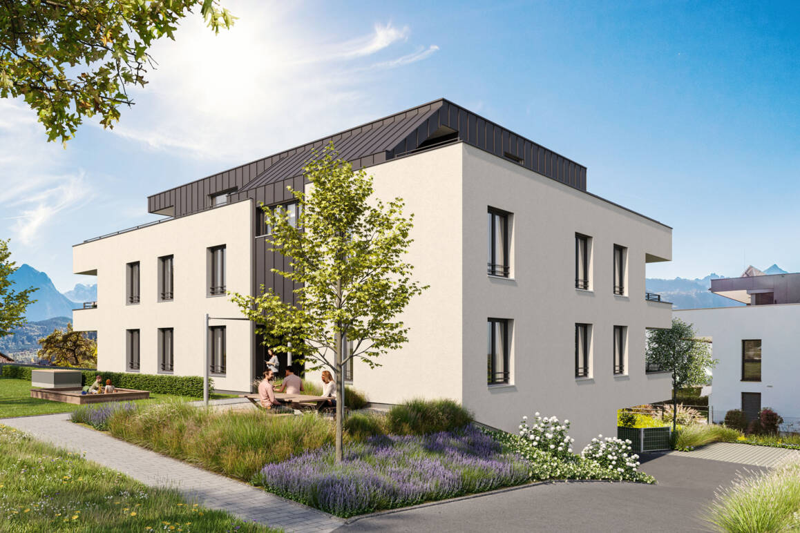 Tranglweg, Nüziders - Nordost-Ansicht Tranglweg, Nüziders - Nordost-Ansicht