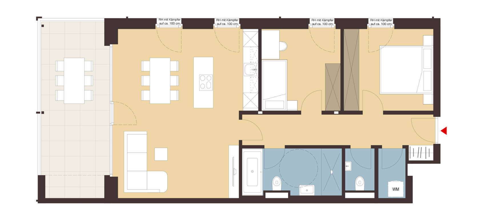 Auf dem Buehel, Wolfurt-Grundriss Whg B05 Auf dem Buehel, Wolfurt-Grundriss Whg B05