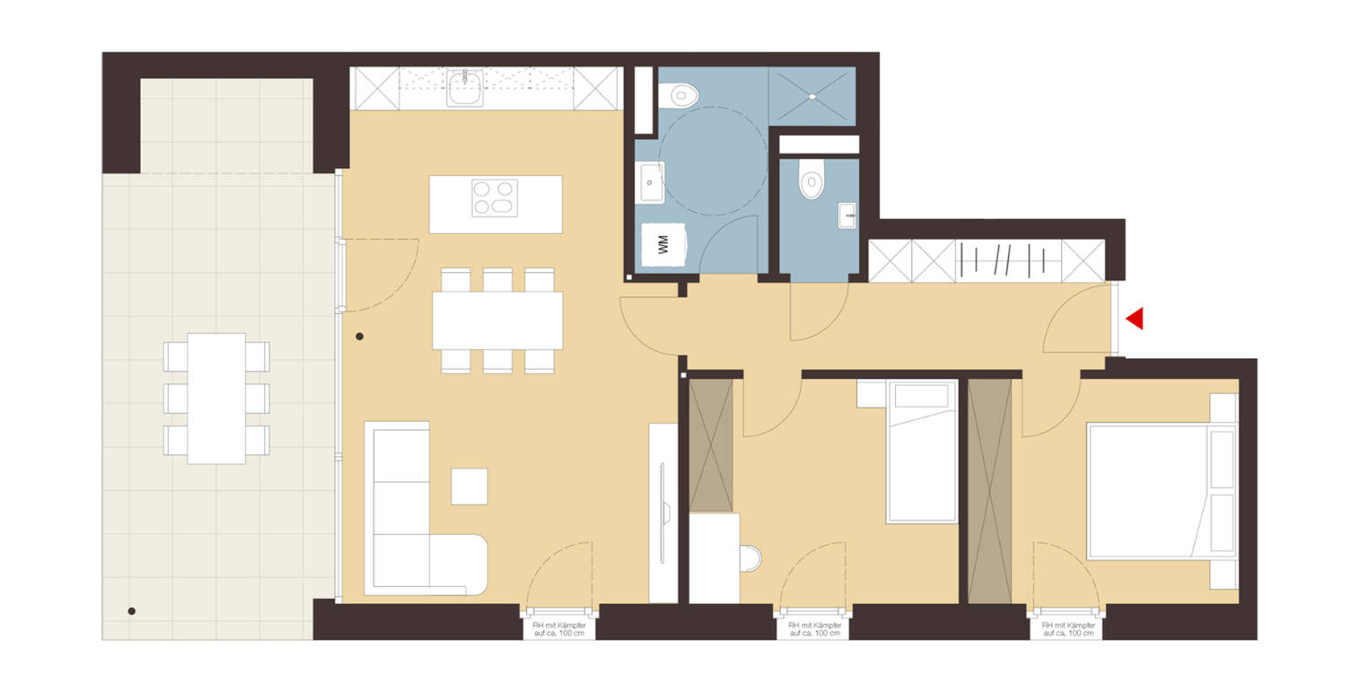 Bifangstrasse, Feldkirch-Whg C02 Bifangstrasse, Feldkirch-Whg C02