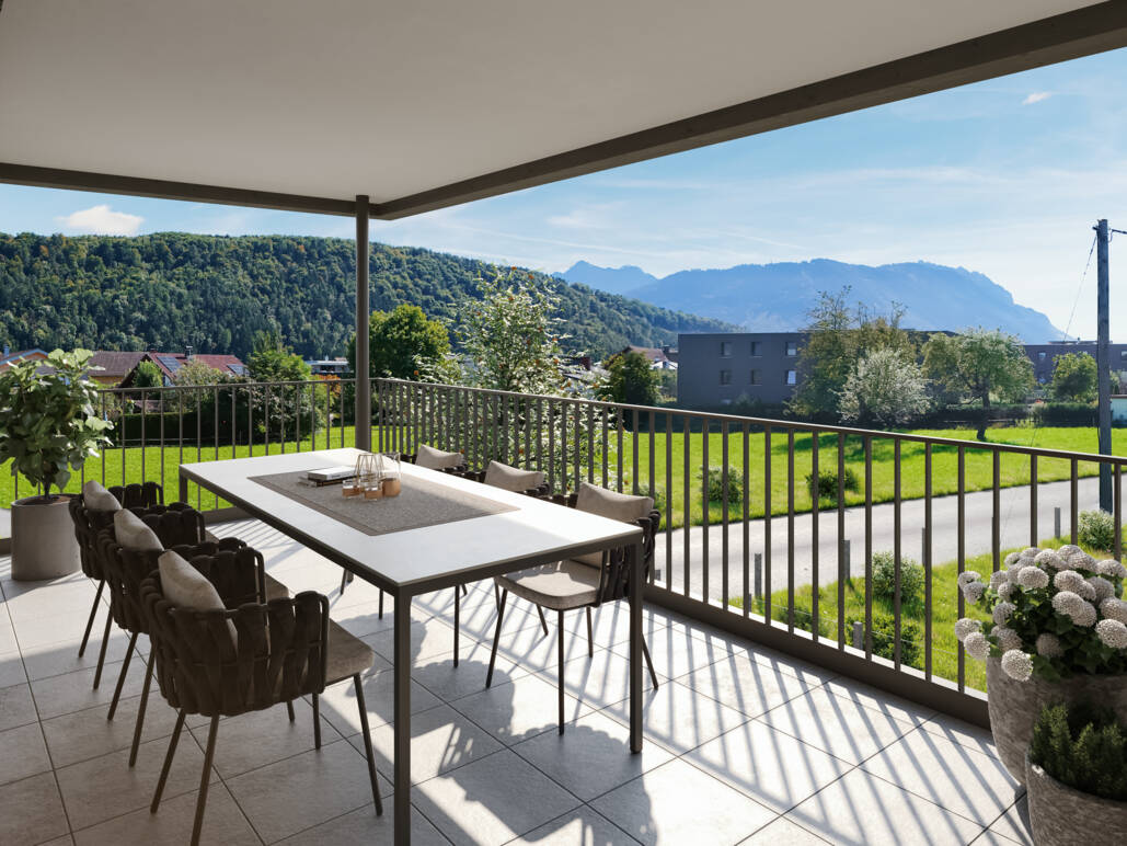 Bifangstrasse, Feldkirch-Aussicht-Whg B04 Bifangstrasse, Feldkirch-Aussicht-Whg B04