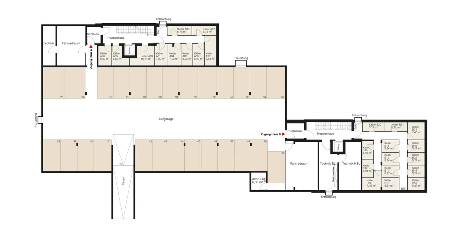 02_UG-Tiefgaragen- und Kellerplan 02_UG-Tiefgaragen- und Kellerplan