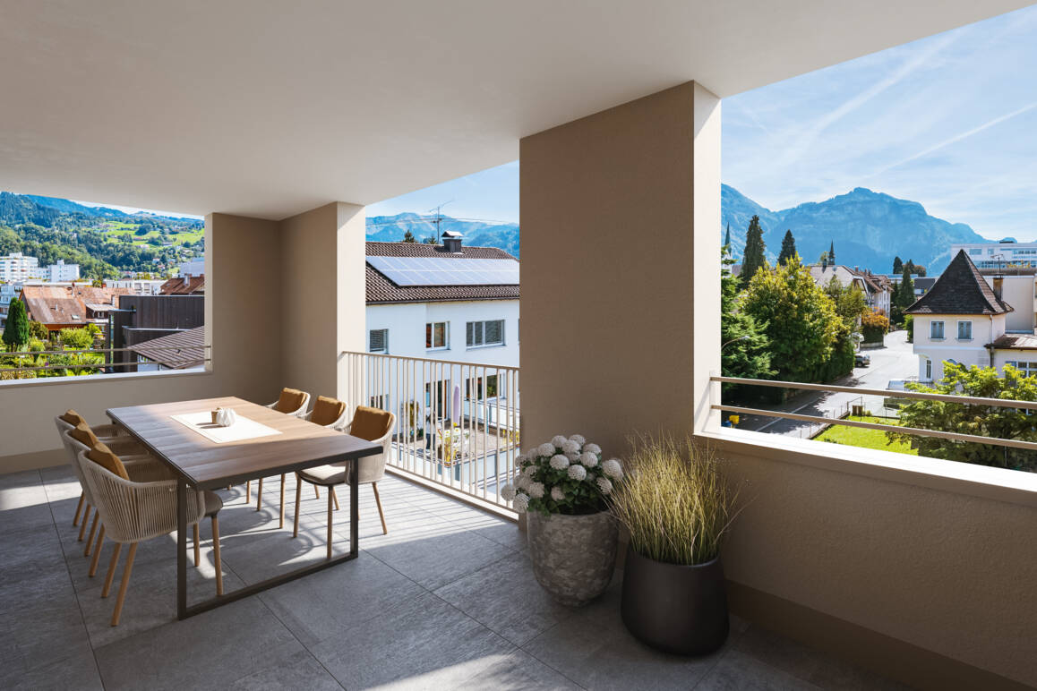 Grabenweg, Dornbirn-Aussicht-Whg B10