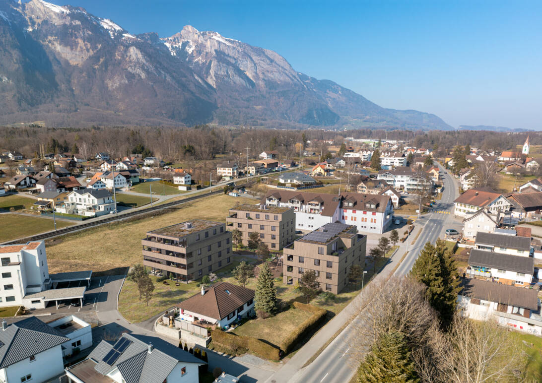 Gut eingebettet in das ländliche Umfeld