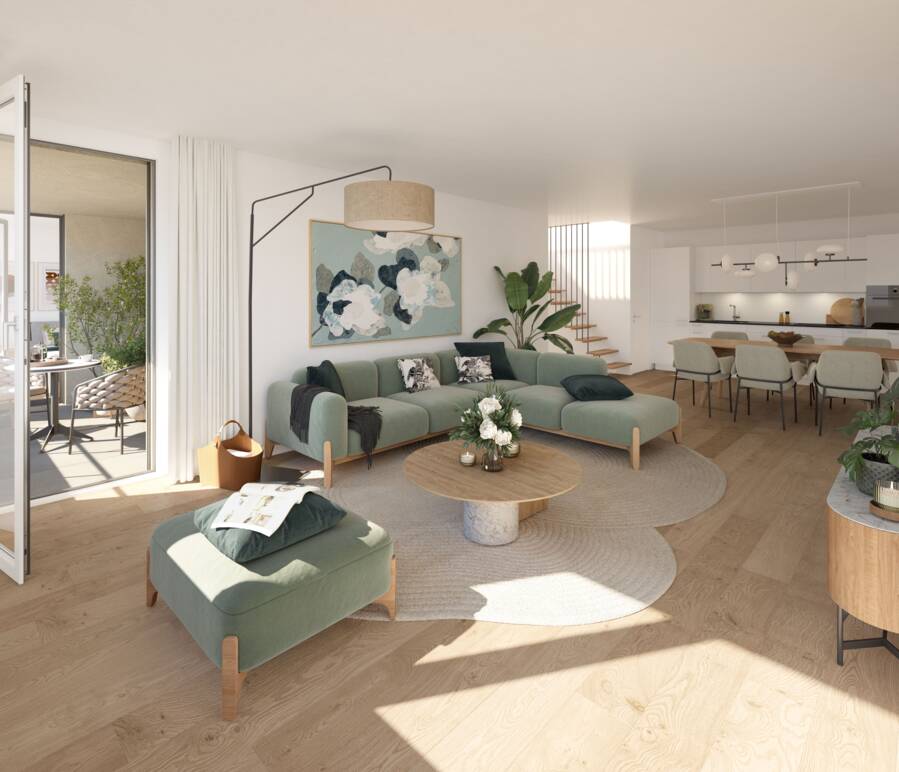 Poststrasse Widnau - Wohnzimmer Poststrasse Widnau - Wohnzimmer