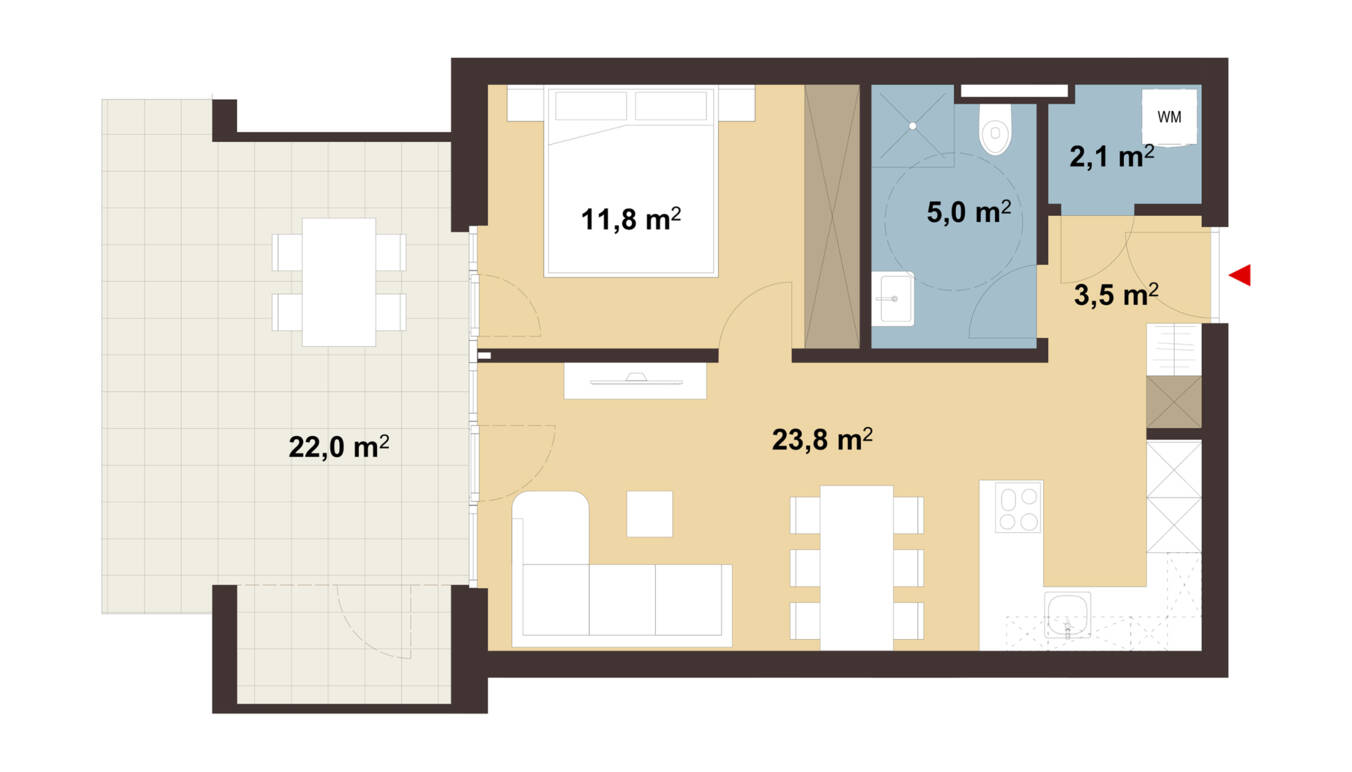 Ackerweg, Feldkirch-Grundriss Whg 04 Ackerweg, Feldkirch-Grundriss Whg 04