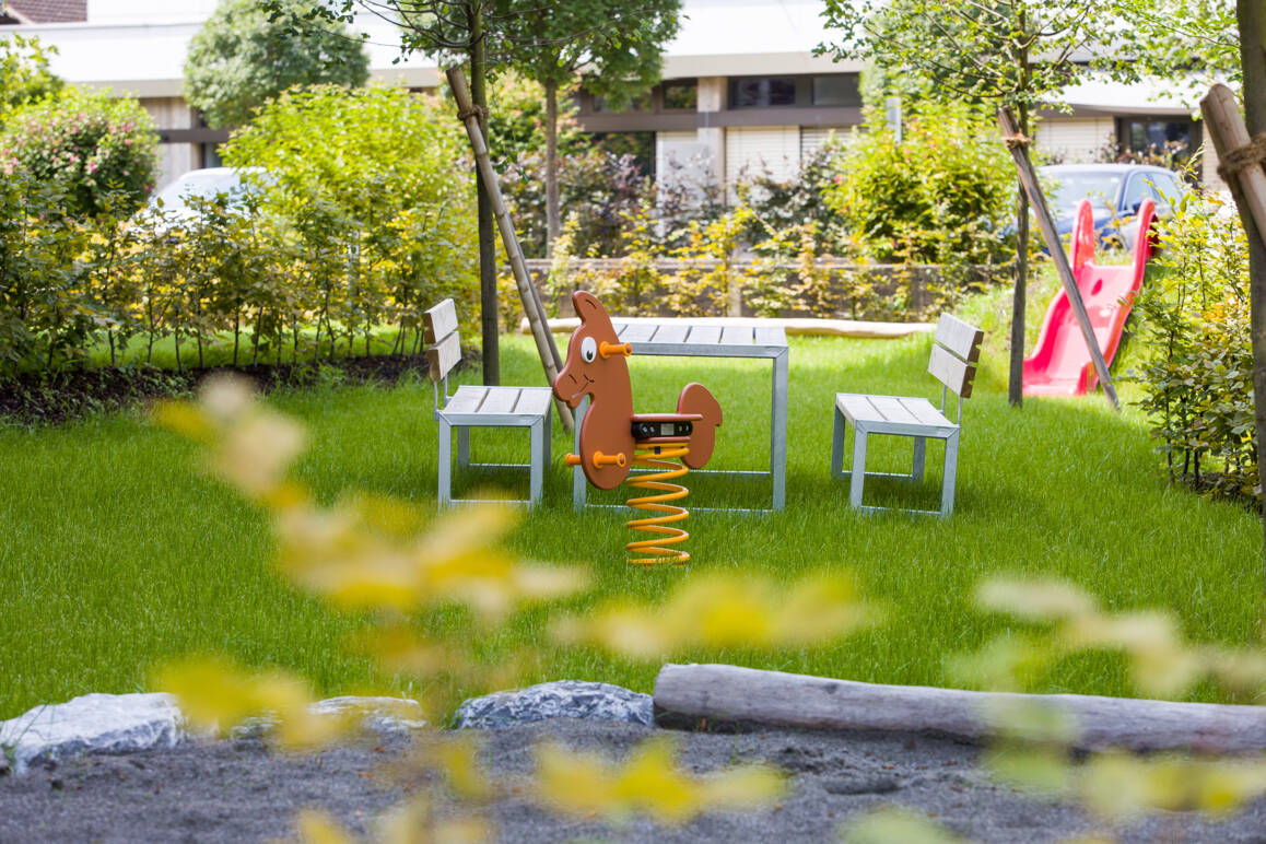 Wohnanlage Sebastianstraße, Feldkirch - Spielplatz © (c) walser images