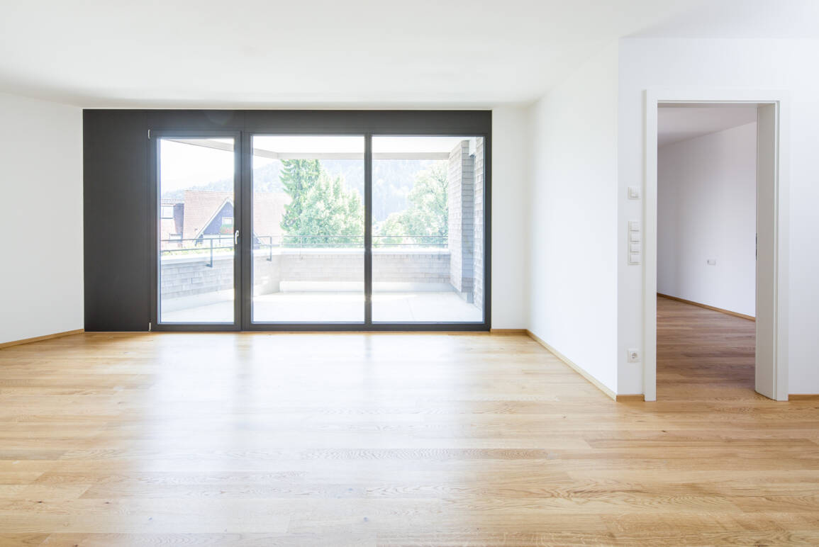 Wohnanlage Sebastianstraße, Feldkirch - Wohn- und Esszimmer Top 14 © (c) walser images