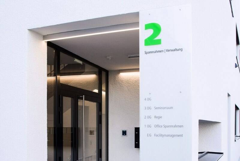 Gewerbe Spannrahmen In der Wirke