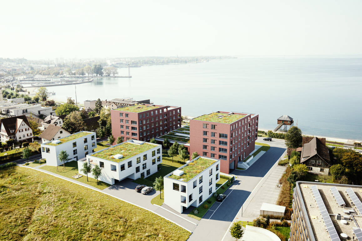 Seeblick II in Lochau Luftbild 01 i+R Wohnbau GmbH Seeblick II in Lochau Luftbild 01 i+R Wohnbau GmbH