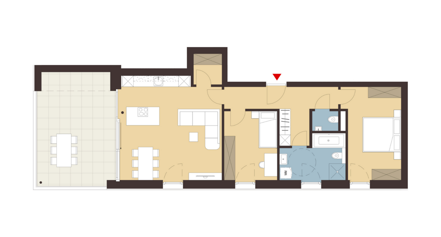 Fallenberggasse, Dornbirn-Grundriss Whg Top B06