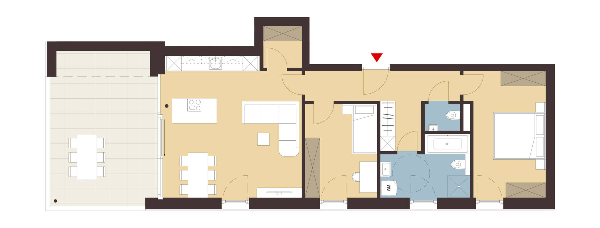 Fallenberggasse, Dornbirn-Grundriss Whg Top B06