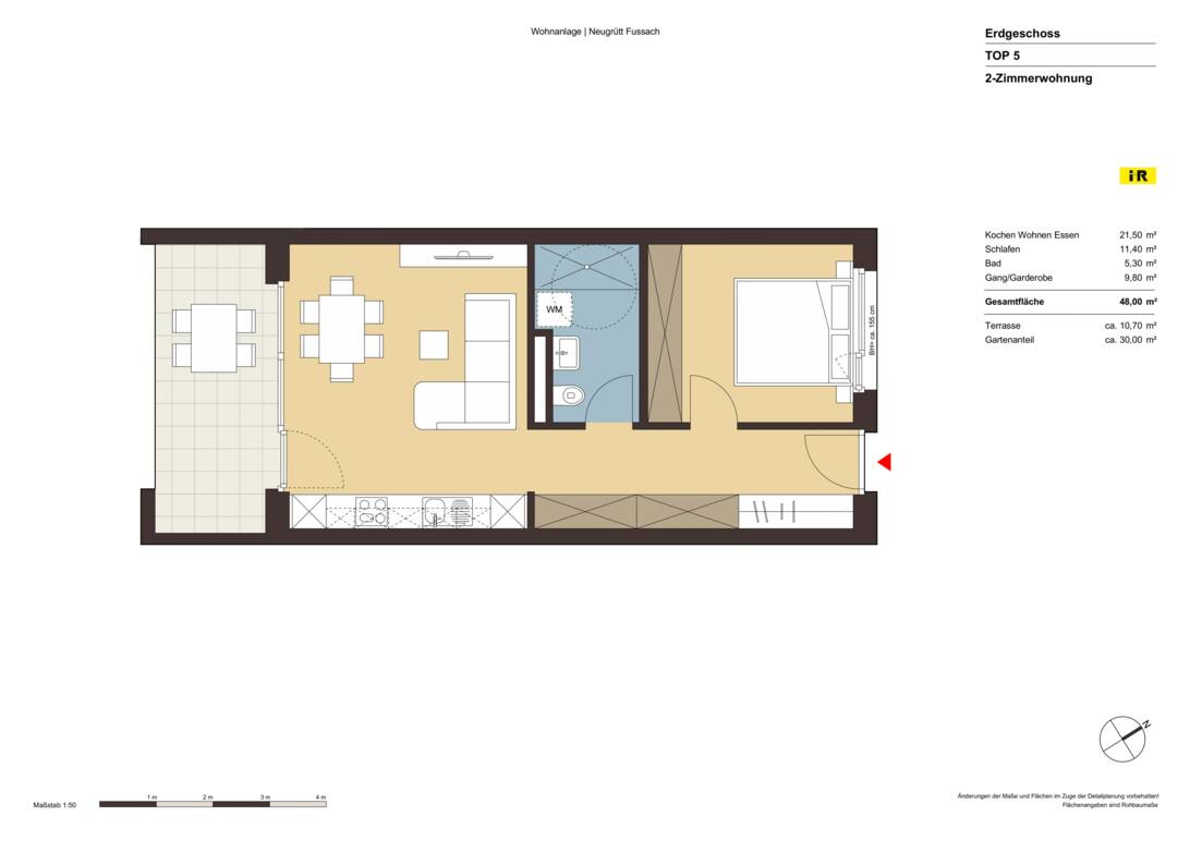 Grundriss Whg 5 Neugrütt Fußach Grundriss Whg 5 Neugrütt Fußach