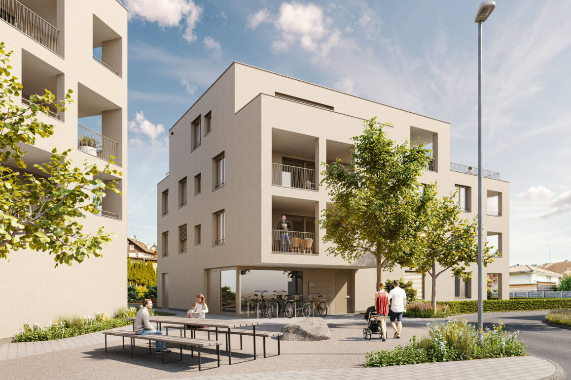 Grabenweg, Dornbirn - Südwest-Ansicht