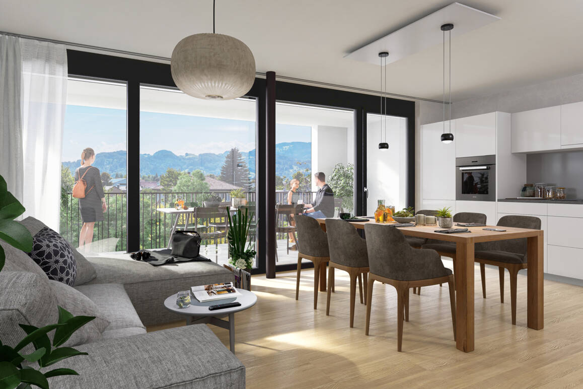 Wohn-Essbereich Neugrütt Fußach Wohn-Essbereich Neugrütt Fußach