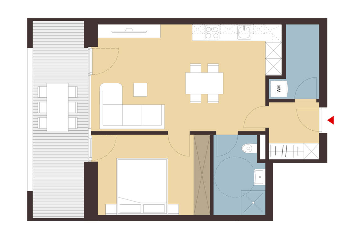 Weidenweg,Dornbirn-Grundriss Whg 12 Weidenweg,Dornbirn-Grundriss Whg 12