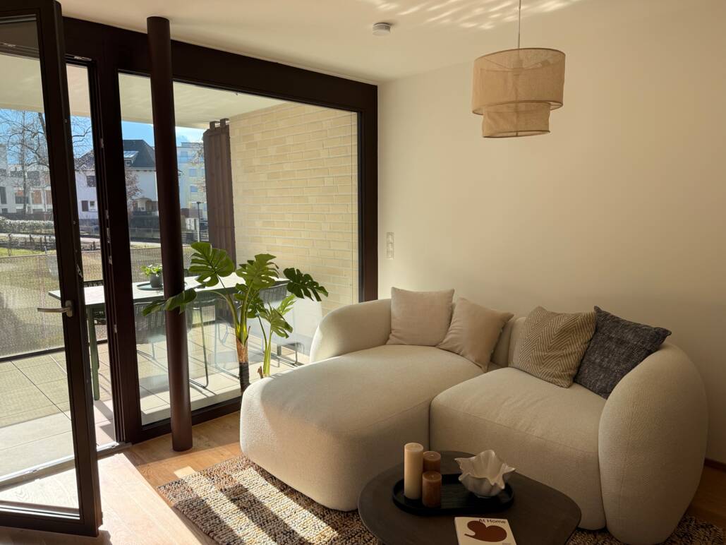 Musterwohnung Am Emsbach Wohnzimmer