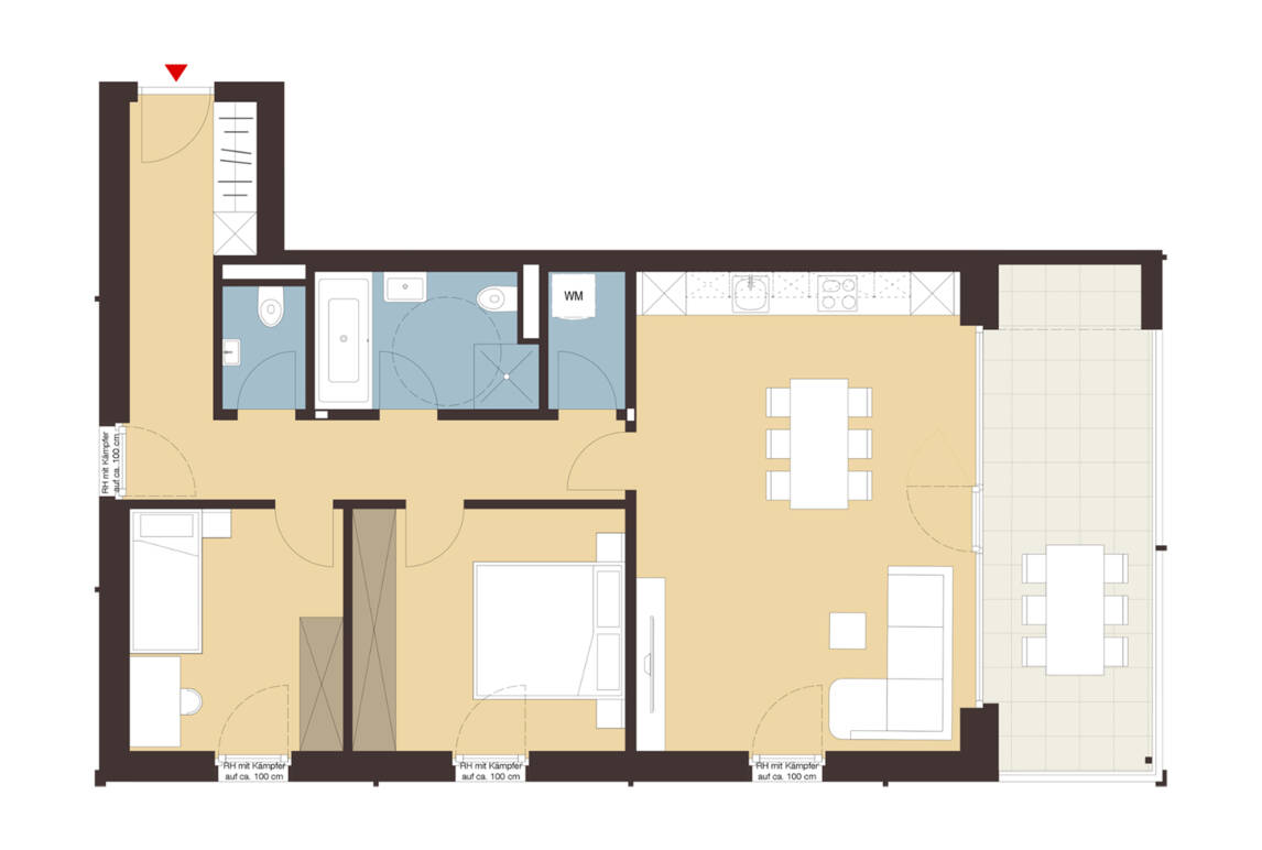 Auf dem Buehel, Wolfurt-Grundriss Whg A06 Auf dem Buehel, Wolfurt-Grundriss Whg A06